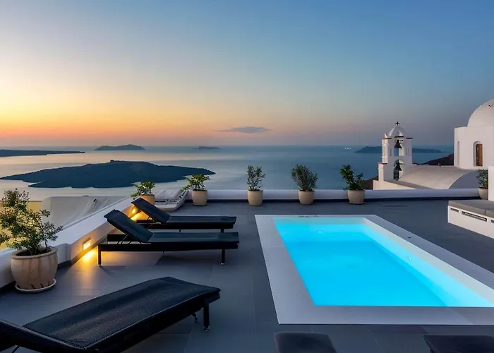 Aegean Luxury For 6 빌라 산토리니